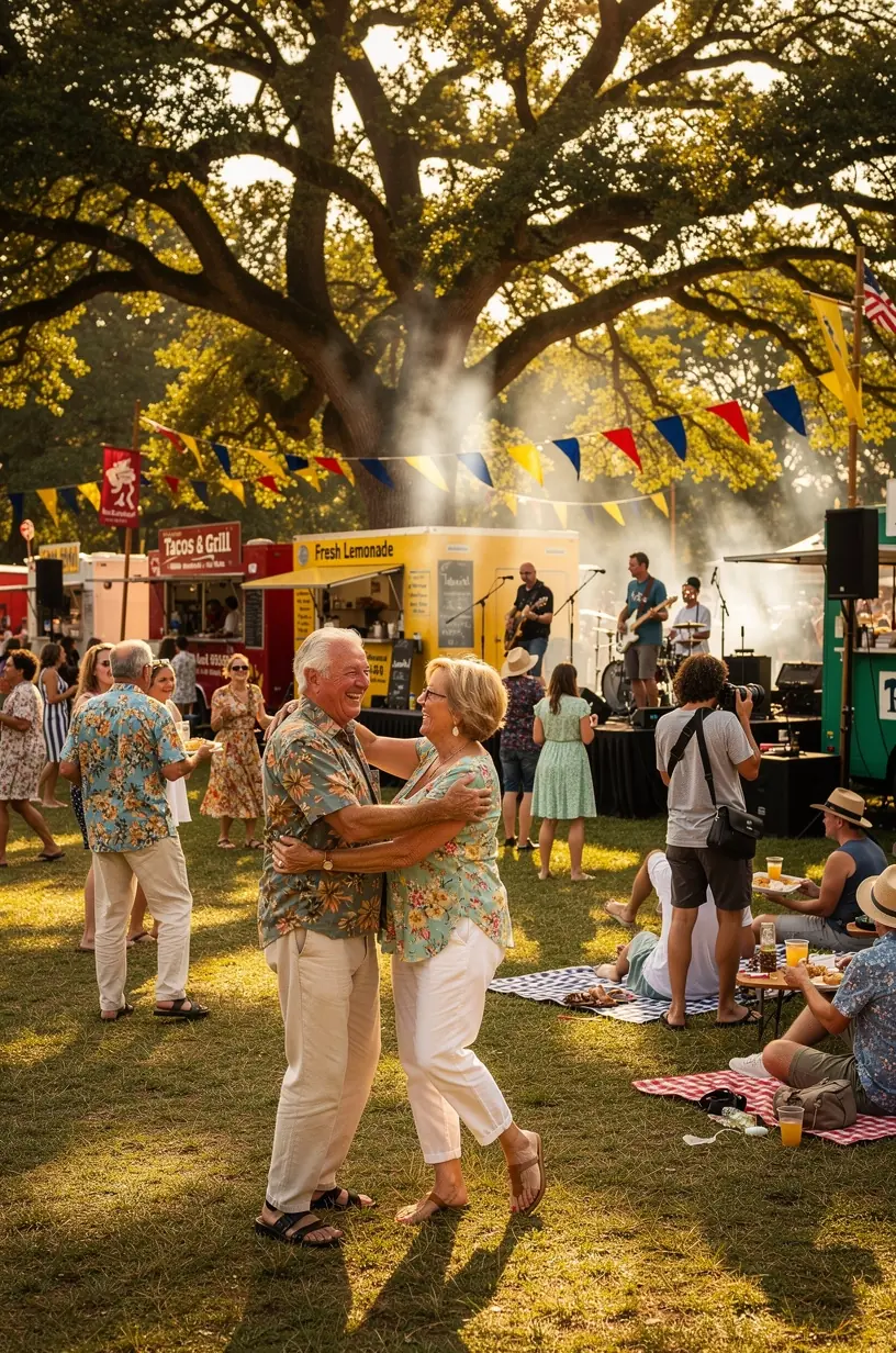 Balanced event calendar for local community activities